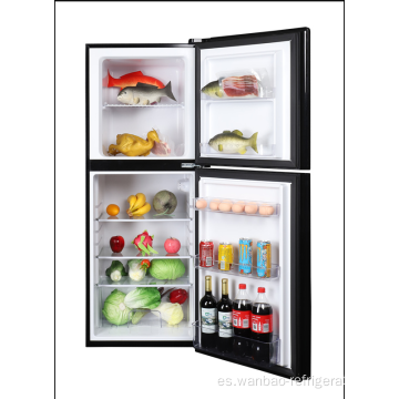 Inicio Compresor Refrigerador Vertical Congelador Superior 2 Puertas